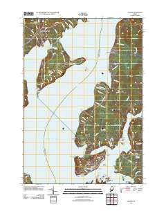 Castine 2011 topographic map thumbnail