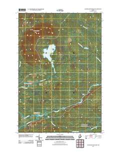 Chandler Mountain 2011 topographic map thumbnail