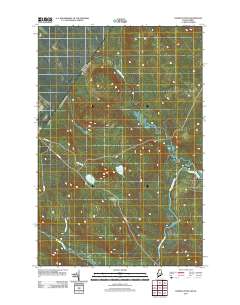 Charles Pond 2011 topographic map thumbnail