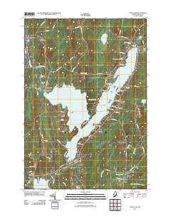 China Lake 2011 topographic map thumbnail