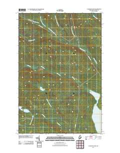 Clarkson Pond 2011 topographic map thumbnail
