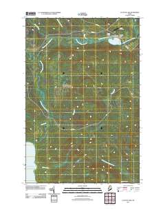 Clayton Lake 2011 topographic map thumbnail