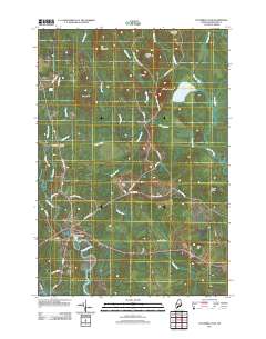 Columbia Falls 2011 topographic map thumbnail