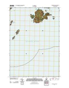 Cross Island 2011 topographic map thumbnail