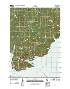 Cutler 2011 topographic map thumbnail