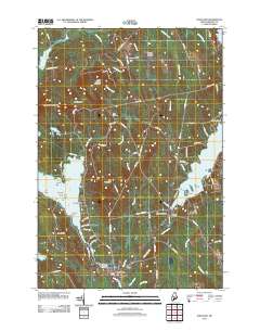 Hartland 2011 topographic map thumbnail