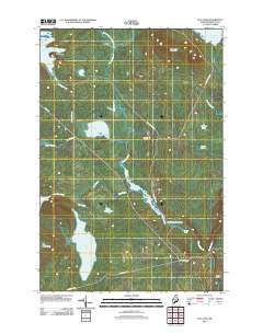 Hay Lake 2011 topographic map thumbnail