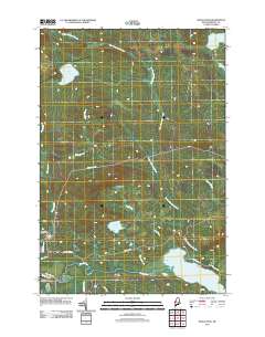 Heald Pond 2011 topographic map thumbnail