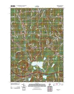 Hermon 2011 topographic map thumbnail