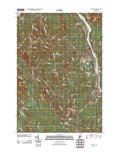 Hinckley 2011 topographic map thumbnail