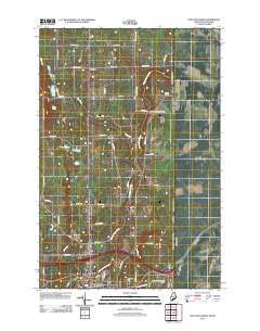 Houlton North 2011 topographic map thumbnail