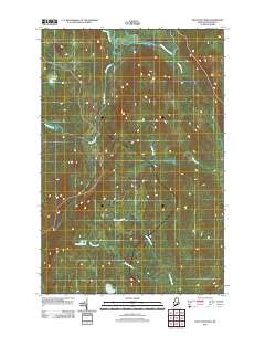 Houlton Pond 2011 topographic map thumbnail