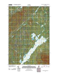 Indian Pond North 2011 topographic map thumbnail
