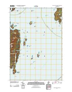 Isle Au Haut East 2011 topographic map thumbnail
