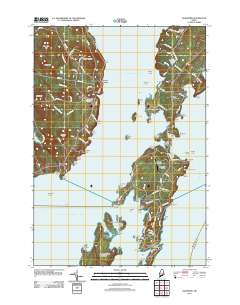 Islesboro 2011 topographic map thumbnail