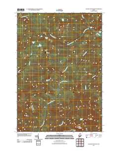 Jackson Mountain 2011 topographic map thumbnail