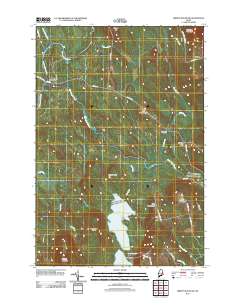Jimmey Mountain 2011 topographic map thumbnail