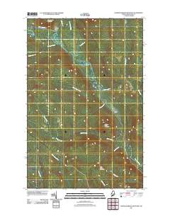 Johnson Brook Mountain 2011 topographic map thumbnail