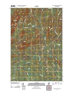 Johnson Mountain 2011 topographic map thumbnail