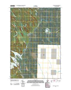 Kelleyland 2011 topographic map thumbnail