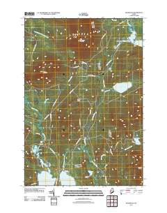 Kennebago 2011 topographic map thumbnail