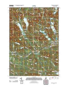 Kezar Falls 2011 topographic map thumbnail