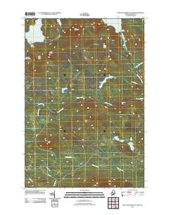 King And Bartlett Lake 2011 topographic map thumbnail