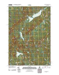Kingsbury 2011 topographic map thumbnail