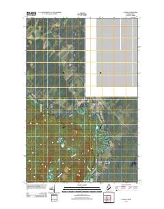 Landry 2011 topographic map thumbnail
