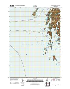 Leadbetter Island 2011 topographic map thumbnail