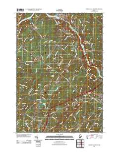 Lisbon Falls South 2011 topographic map thumbnail