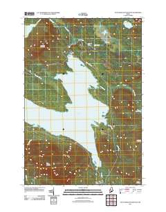 Little Bigelow Mountain 2011 topographic map thumbnail