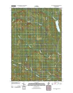 Little Machias Lake 2011 topographic map thumbnail