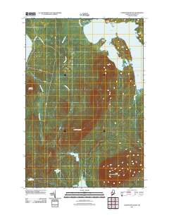Lobster Mountain 2011 topographic map thumbnail