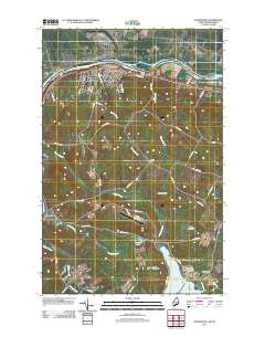 Madawaska 2011 topographic map thumbnail