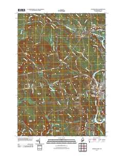 Madison West 2011 topographic map thumbnail