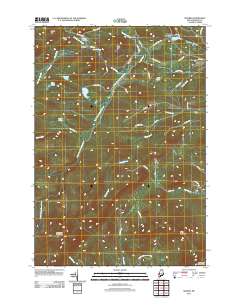 Madrid 2011 topographic map thumbnail