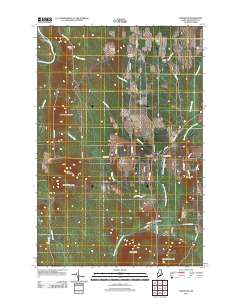 Mapleton 2011 topographic map thumbnail