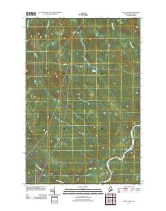 Mary L Pond 2011 topographic map thumbnail