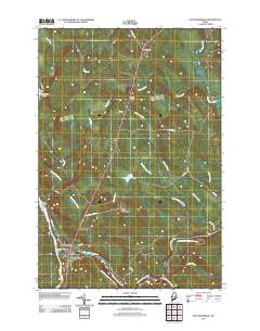 Mattawamkeag 2011 topographic map thumbnail