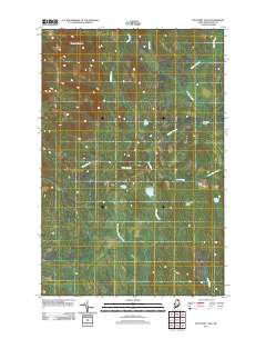 McClusky Lake 2011 topographic map thumbnail
