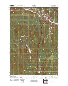Medunkeunk Lake 2011 topographic map thumbnail