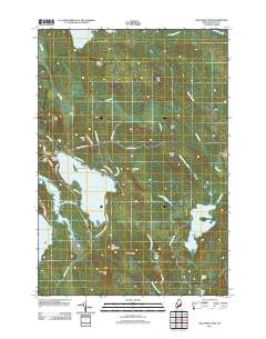Molasses Pond 2011 topographic map thumbnail