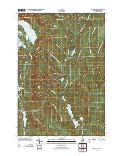 Monroe Lake 2011 topographic map thumbnail