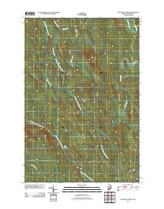 Monument Brook 2011 topographic map thumbnail