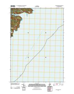 Moose River 2011 topographic map thumbnail