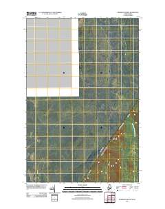 Morrison Brook 2011 topographic map thumbnail