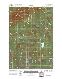 Mount Chase 2011 topographic map thumbnail