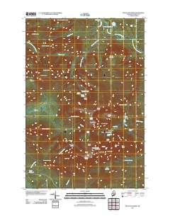 Mount Katahdin 2011 topographic map thumbnail