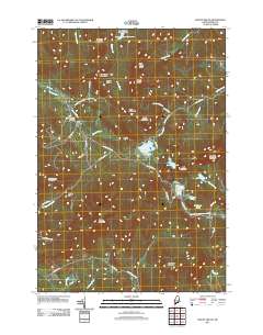 Mount Zircon 2011 topographic map thumbnail